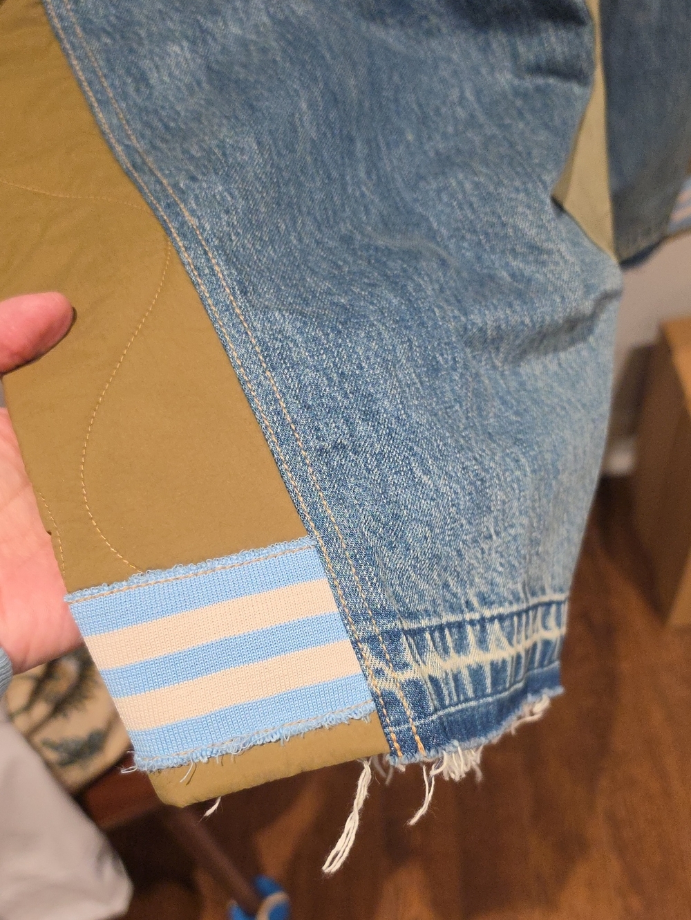 NWT "32" Free People Delton Piece Barrel Jean - Picture 10 of 12